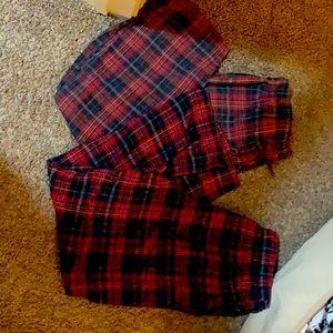 Men’s fruit of the loom plaid PJs